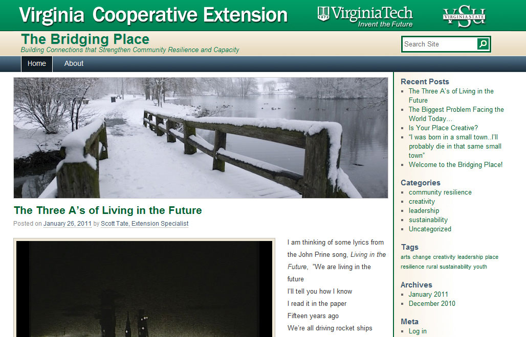 Virginia Cooperative Extension Blogs (2009 - 2013)